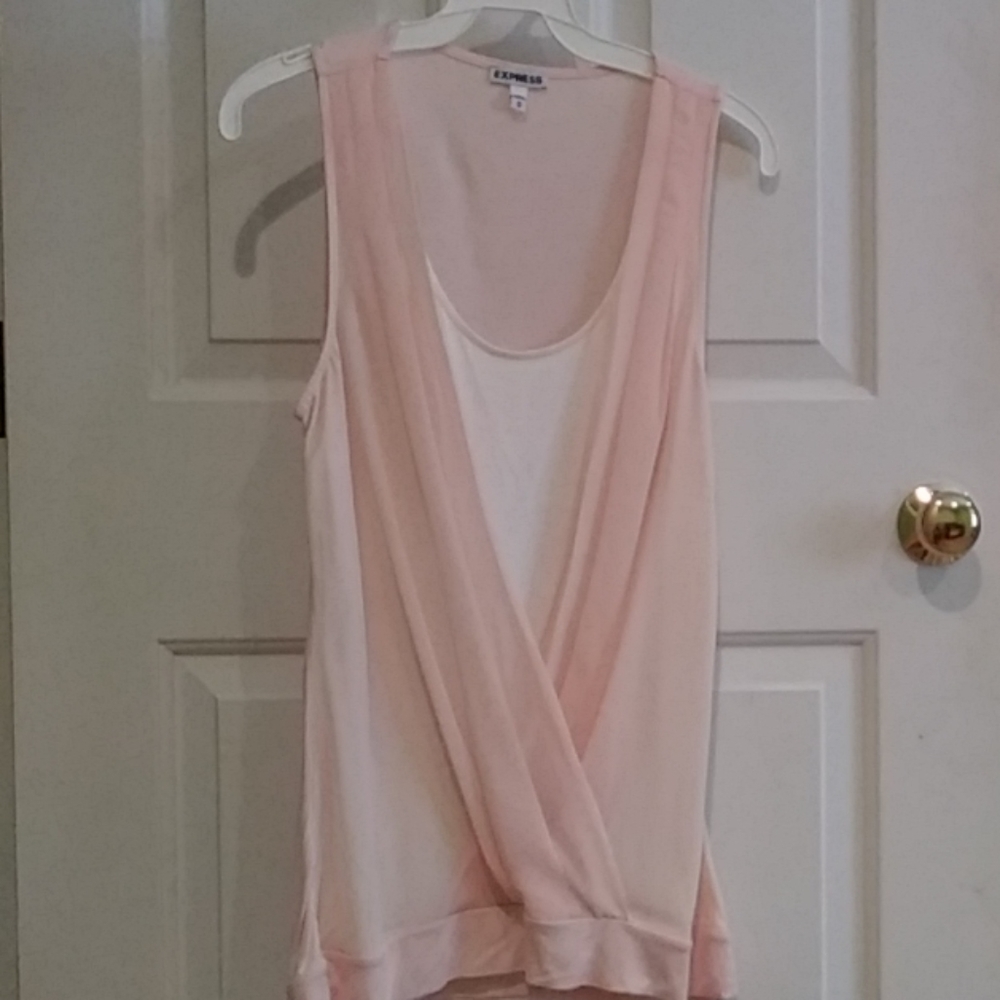 Express sleeveless top sz medium